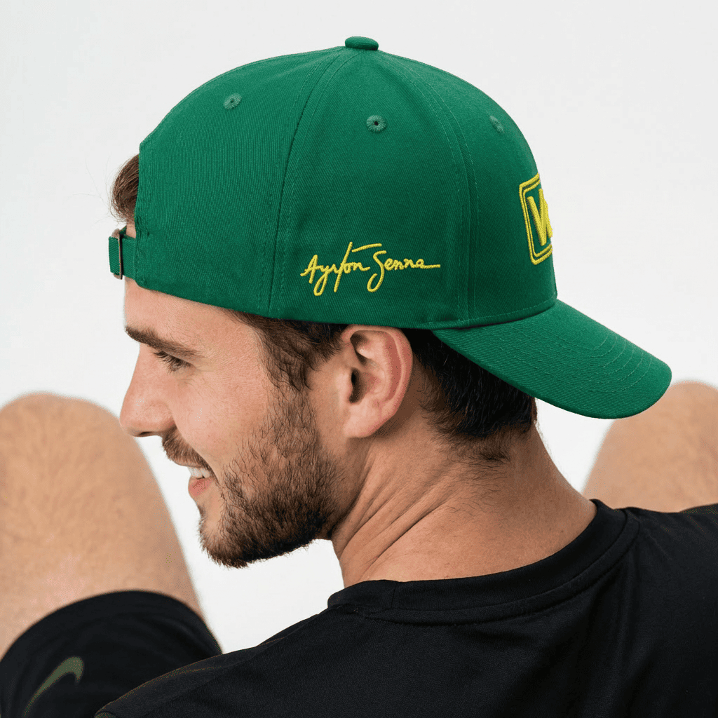 Boné Voltz Club X Ayrton Senna - Verde Brasil