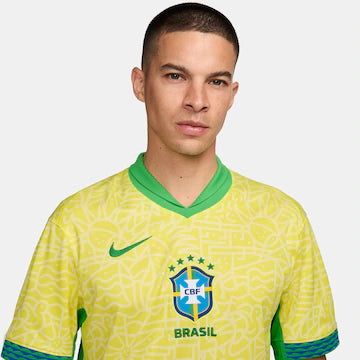 Camisa Nike Brasil I 2024/25 Torcedor Pro Masculina
