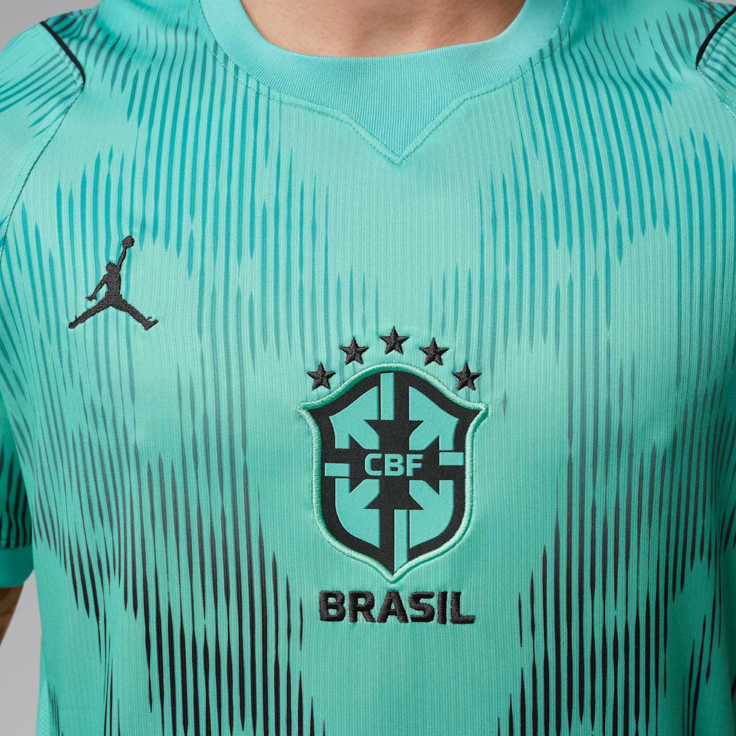 Camisa de Goleiro Brasil Jordan 2026/27 Torcedor Pro Masculina