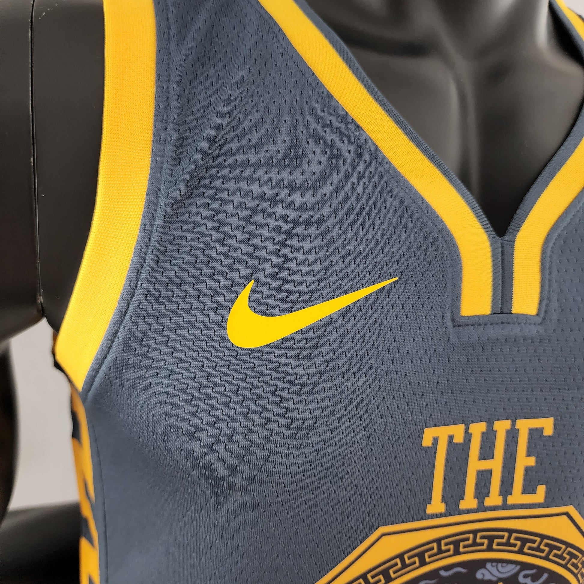 Regata NBA Golden State Warriors - Kevin Durant #35 Japan Edition Grey - ResPeita Sports