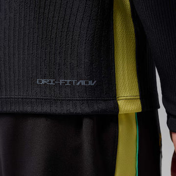Camiseta Brasil Jordan Manga Longa Strike Elite 2026 Treino Masculina