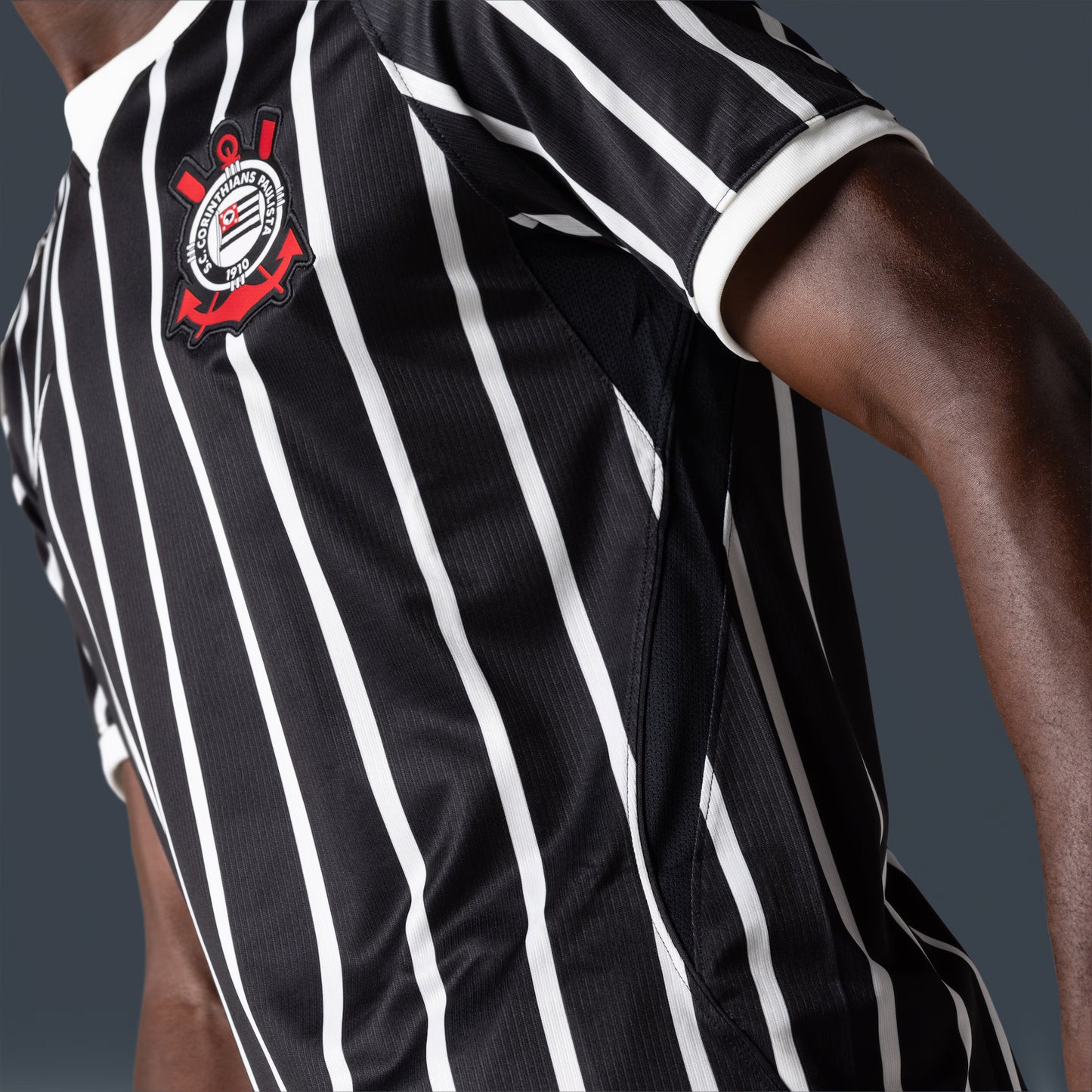 Camisa Corinthians II 26/27 s/n Torcedor Nike Masculina - Preto+Branco