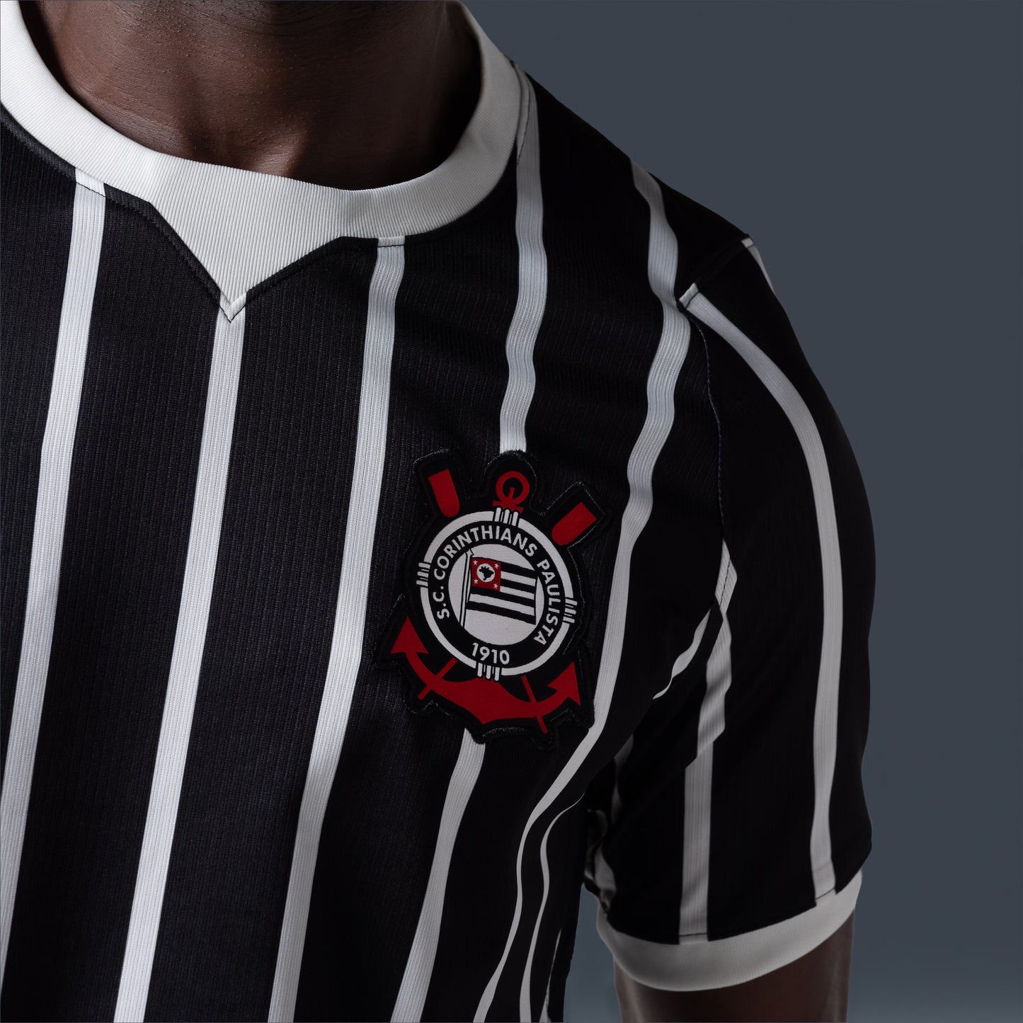 Camisa Corinthians II 26/27 s/n Torcedor Nike Masculina - Preto+Branco