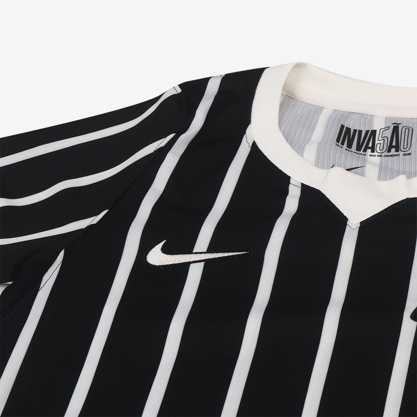 Camisa Infantil Corinthians II 26/27 s/n Torcedor Nike - Preto+Branco