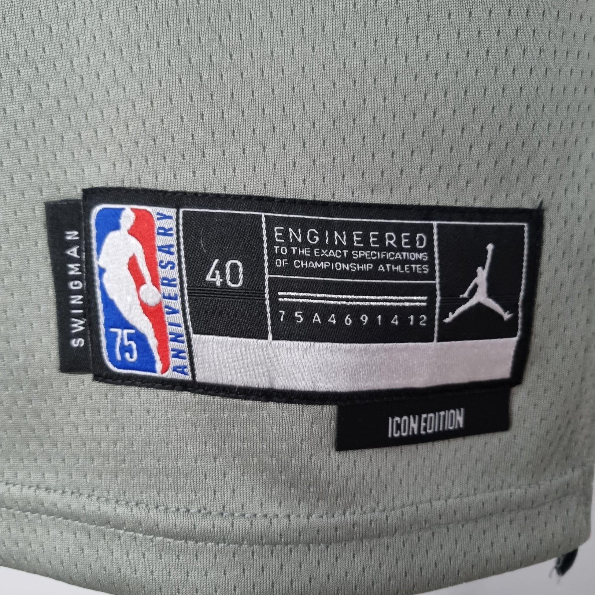 Regata NBA Brooklyn Nets - Kyrie Irving #7 Grey - ResPeita Sports