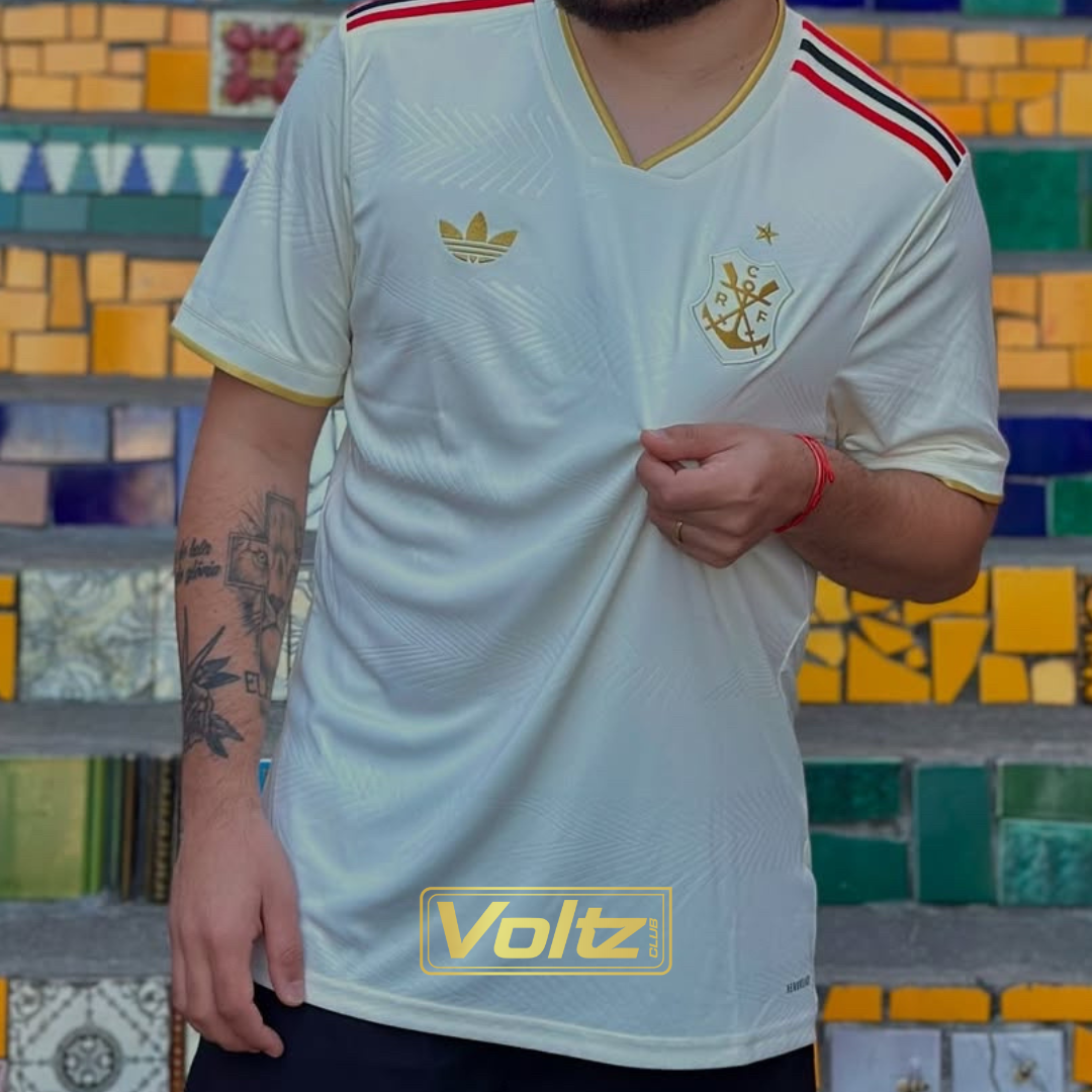 Camisa Masculina Flamengo Jogo 3 2025 Torcedor