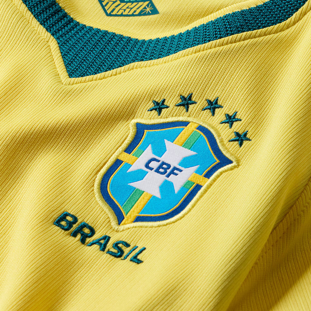 Camisa Brasil Nike I 2026/27 Torcedor Pro Criança