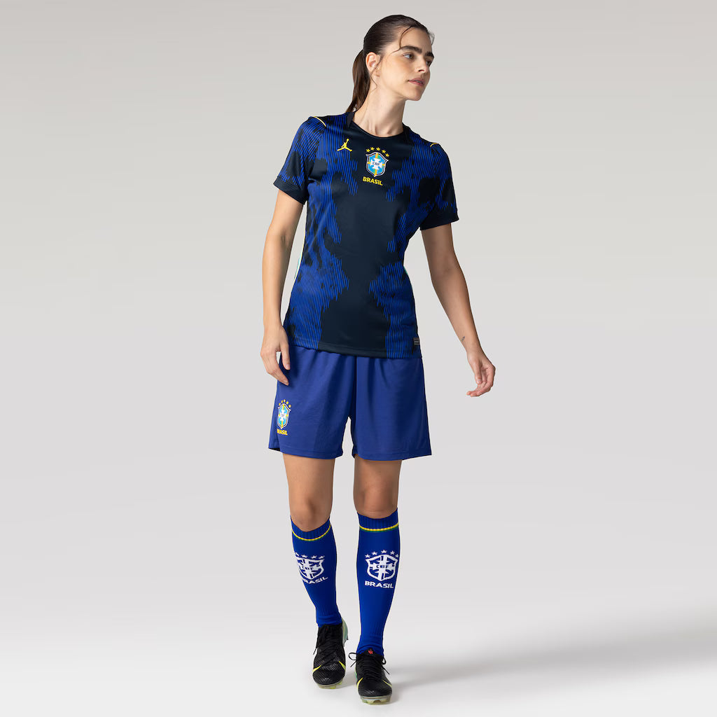 Camisa Brasil Jordan II 2026/27 Torcedora Pro Feminina