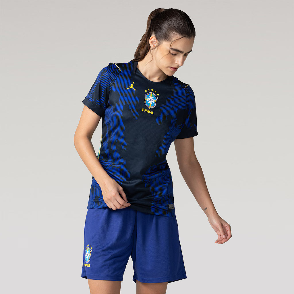 Camisa Brasil Jordan II 2026/27 Torcedora Pro Feminina