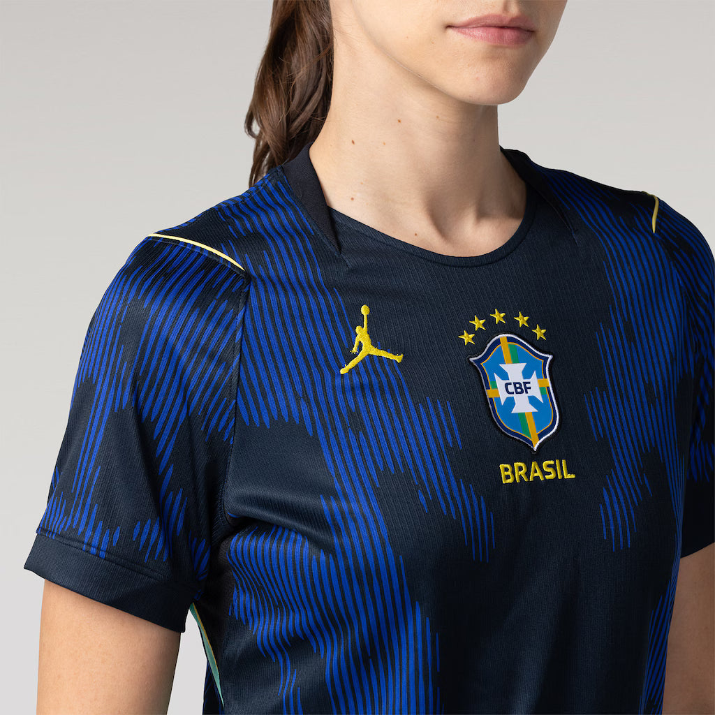 Camisa Brasil Jordan II 2026/27 Torcedora Pro Feminina