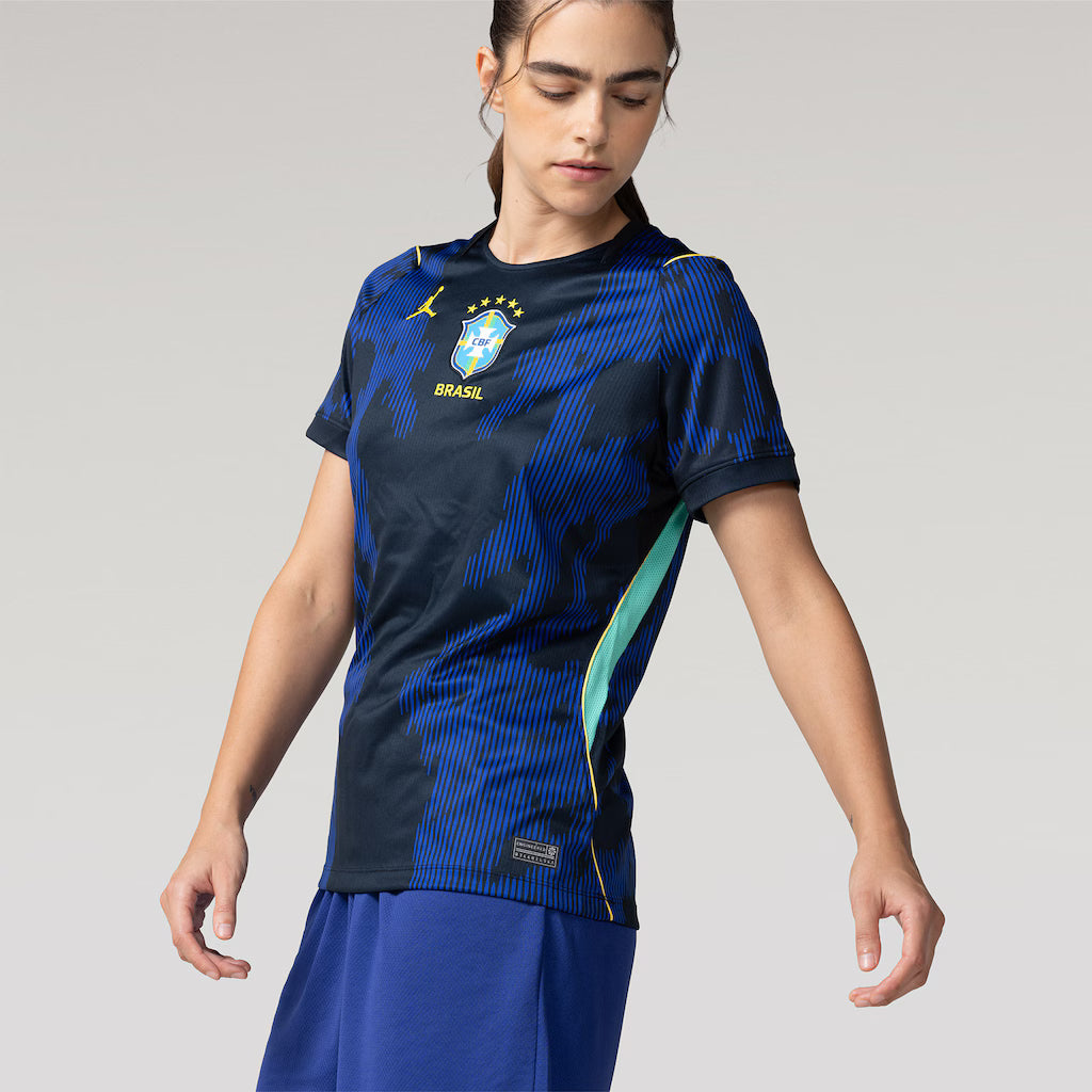 Camisa Brasil Jordan II 2026/27 Torcedora Pro Feminina