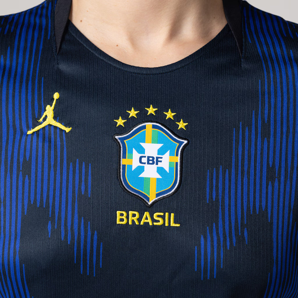 Camisa Brasil Jordan II 2026/27 Torcedora Pro Feminina