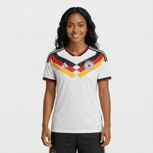 Camisa Alemanha I 2026/2027 Torcedora Feminina
