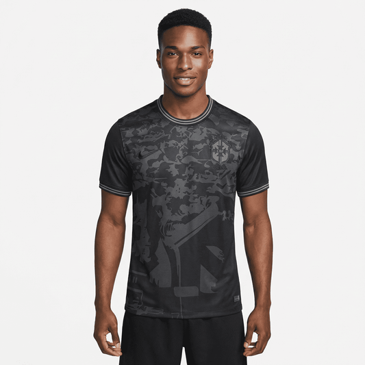 Camisa Seleção Brasil 2022/22 Edição Limitada All Black
